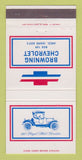 Matchbook Cover - Browning Arco ID 30 Strike