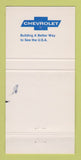 Matchbook Cover - Graber Shrock Rolette ND 30 Strike