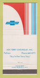 Matchbook Cover - Ken Terry Pelham 30 Strike