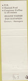 Matchbook Cover - Cyprus Apartments Palm Springs CA pink