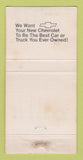 Matchbook Cover - Jim Sullivan Salina KS WEAR 30 Strike