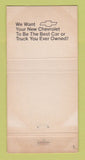Matchbook Cover - Illig Cattaraugus NY WEAR 30 Strike