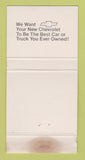 Matchbook Cover - Christenson Highland IN WORN 30 Strike