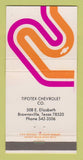 Matchbook Cover - Tipotex Brownsville TX 30 Strike