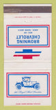 Matchbook Cover - Browning Arco ID 30 Strike