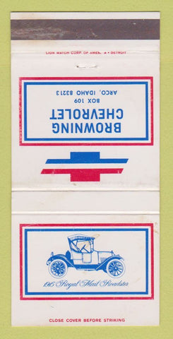 Matchbook Cover - Browning Arco ID 30 Strike