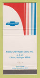 Matchbook Cover - Kissel Oldsmobile L'Anse MI 30 Strike