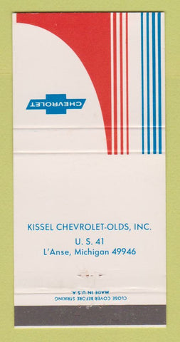 Matchbook Cover - Kissel Oldsmobile L'Anse MI 30 Strike