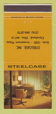 Matchbook Cover - Steelcase Office Furniture Cleveland OH 30 Strike