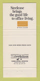 Matchbook Cover - Steelcase Office Furniture Cleveland OH 30 Strike