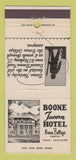Matchbook Cover - Boone Tavern Hotel Berea KY 30 Strike