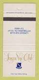 Matchbook Cover - Longue Vue Club Pittsburgh PA #2 WHITE 30 Strike