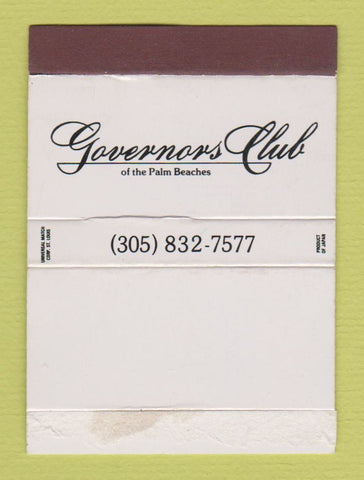 Matchbox - Governor's Club Palm Beaches
