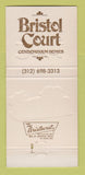 Matchbook Cover - Bristol Court Condos Park Ridge IL 30 Strike