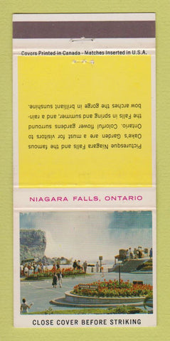 Matchbook Cover - Niagara Falls ON Canada 30 Strike