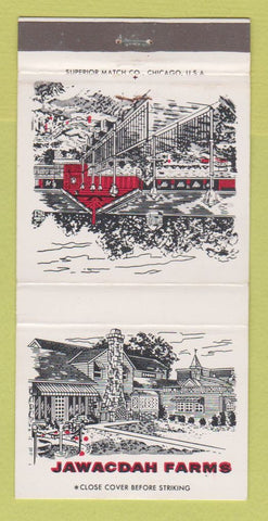 Matchbook Cover - Cawacdah Farms 30 Strike