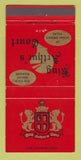 Matchbook Cover - King Arthur's Court Miami Springs Villas FL WEAR 30 Strike