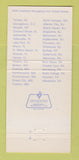 Matchbook Cover - Eskil's Clog Shop Shoes CHAIN 30 Strike