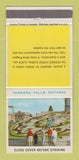 Matchbook Cover - Niagara Falls ON Hydro Floral Clock Canada 30 Strike