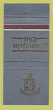 Matchbook Cover - Minneapolis Club MN MISCUT 30 Strike