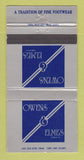 Matchbook Cover - Owens & Elmes Shoes Toronto ON WEAR 30 Strike