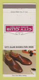Matchbook Cover - City Club Shoes Men's Daniel's Salinas CA 30 Strike