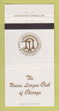 Matchbook Cover - Union League Club of Chicago IL 30 Strike