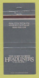 Matchbook Cover - Fort Worth Headliners Club TX WEAR 30 Strike