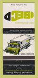 Matchbook Cover - Industrial Safety Shoes Mississauga ON 30 Strike