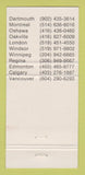 Matchbook Cover - Industrial Safety Shoes Mississauga ON 30 Strike