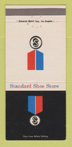 Matchbook Cover - Standard Shoe Store Inglewood Encino Long Beach CA 30 Strike