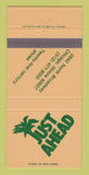 Matchbook Cover - Just Ahead Shoes Chicago IL 30 Strike