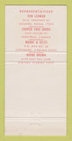 Matchbook Cover - Rotary Machine Company St Louis MO Andover MA 30 Strike