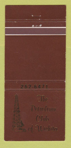 Matchbook Cover - Petroleum Club of Wichita KS 30 Strike