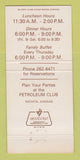 Matchbook Cover - Petroleum Club of Wichita KS 30 Strike