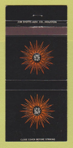 Matchbook Cover - Petroleum Club of Houston TX 30 Strike