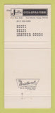 Matchbook Cover - Justin Cowboy Boots Boot Hill Amarillo TX 30 Strike