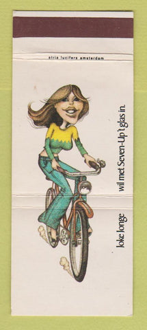 Matchbook Cover - 7Up Sode Amsterdam Netherlands