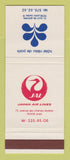 Matchbook Cover - Hotel Nikko Paris Francis Japan Airlines