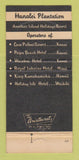 Matchbook Cover - Hanalei Plantation Kauai Hawaii 30 Strike