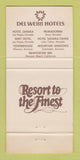 Matchbook Cover - Del Webb's Primadonna Casino Reno NV 30 Strike