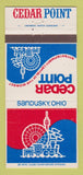 Matchbook Cover - Cedar Point Amusement Park Sandusky OH 30 Strike