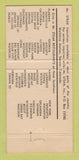 Matchbook Cover - Mr Steak Restaurant Orange CA 30 Strike