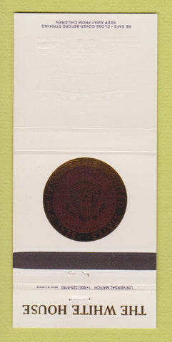Matchbook Cover - The White House President of the United States 30 Strike