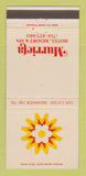 Matchbook Cover - Murrieta Hotel Resort CA 30 Strike