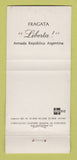 Matchbook Cover - Armada Argentina WEAR 30 Strike