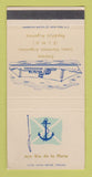 Matchbook Cover - M/N Rio de la Plata Argentina Empresa Lineas  WORN 30 Strike