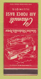 Matchbook Cover - Chanute Air Force Base IL 30 Strike