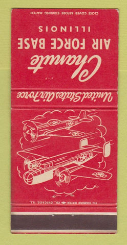 Matchbook Cover - Chanute Air Force Base IL 30 Strike