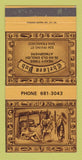 Matchbook Cover - Chelsea Pub San Francisco CA 30 Strike